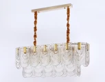 Подвесная люстра каскадный Ambrella TRADITIONAL TR5389 (220V, хрусталь, на цепи)