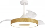 Потолочная люстра светодиодная с вентилятором Mantra Coin 8217 (регулировка яркости, 220V, пульт управления, круглые)