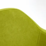 Кресло MODENA хром синий (флок)