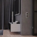 Рамка на 3 поста Platinum (алюминий) Werkel W0032606 (a059215)