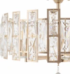 Потолочная люстра хрустальная на штанге Arte Milano Sorrento-4209 374209/6/80/470 GD (220V)