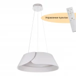 Потолочный светодиодный светильник круглый MyFar Cordelia MR9121-CL (регулировка яркости, 220V, пульт управления, круглые)