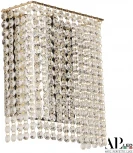 Бра светодиодное APL LED Rimini S500.B1.20-27.A.3000.Gold