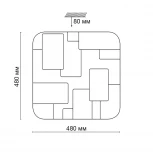 Настенно-потолочный светильник Sonex Nores 2085/EL