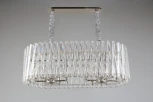 Подвесная люстра Aployt Verene APL.808.03.12 (220V, хрусталь, на цепи, свеча)