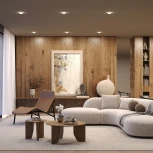 Точечный светильник встраиваемый Maytoni Nude DL065-12W3K-W (LED, 220V, круглые)