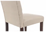 Обеденный стул Woodville Amelia dark walnut / fabric cream 11017