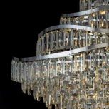 Подвесная люстра Citilux Naiad CL315191 (220V, хрусталь, подвески, на цепи)