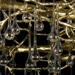 Подвесная люстра Loft It Bijout 10068/800 GD (220V, на тросе, ветки)