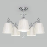 Потолочная люстра Eurosvet Diva 60122/5 хром