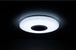 Потолочный светильник круглый Omnilux Melofon OML-47307-52 (LED, 220V, управление смартфоном, умный дом - i-Lamp, звездное небо)