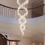 Потолочная люстра каскадная водопад (цветы, птички) Cloyd Argana 11240 (220V, цветы, птички)