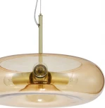 Подвесной светильник (11062/3P Amber) Indigo Leggero V000540 (220V, на тросе, круглые)