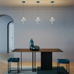 Подвесной светильник Eurosvet Frasco 50267/1 LED синий (220V, на проводе)