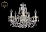 Подвесная люстра Art Classic 11.11 11.11.5.165.Gd.Sp (220V, хрусталь, на цепи, подсвечник, свеча)