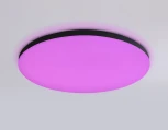 Потолочный светильник RGB круглый светодиодный с пультом и управлением смартфоном Ambrella ORBITAL FZ2004 (220V, умный дом - Алиса, Tuya Smart, Алекса, Smart Home, круглые, IP54)