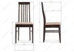 Деревянный стул Woodville Рейнир орех 450736