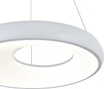Подвесной светильник (14016/1P White) Indigo Cratere V000153L (регулировка яркости, LED, 220V, пульт управления, на тросе, круглые)