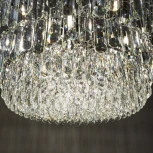 Подвесная люстра каскадная Divinare Bellatrix 3510/02 SP-18 (220V, хрусталь, на тросе)