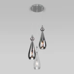 Подвесной светильник Eurosvet Ilario 50202/3 хром (220V, на проводе)