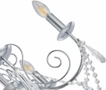 Подвесная люстра Arte Milano AM345620 345620/6 CR (220V, подвески, на цепи, подсвечник, свеча)