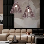 Подвесной светильник ST Luce Sentito SL3002.403.01 Черный/Бежевый E27 1*60W (220V, на проводе)