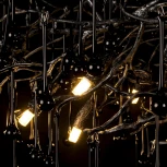 Подвесная люстра Loft It Bijout 10067/1800 BK (220V, на тросе, ветки)