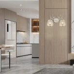 Бра Arte Milano AM341120 341120/2W WT+G (220V)