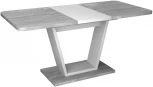 Стол обеденный Verona (120+40) бетонный камень/белый бриллиант Top Concept 12864