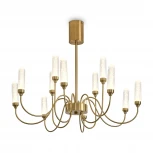 Потолочная люстра на штанге Freya Alias FR2050CL-L36BS