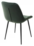 Стул ХОФМАН, цвет H-30 Изумрудный, велюр / черный каркас