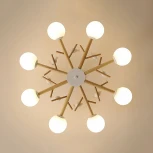 Потолочная люстра на штанге ImperiumLoft FINCH01 (220V, шарики, птички)