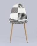 Стул Stool Group Валенсия пэчворк черно-белый УТ000006611