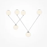 Подвесной светильник Maytoni Twins MOD427PL-L30B3K (LED, 220V, на проводе, шарики)
