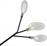 Люстра подвесная Florencia FR5049PL-27B (220V, на тросе, лепестки)