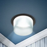 Встраиваемый точечный светильник ЭРА DK106 BK (12V, круглые)