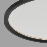 Подвесной горизонтальный светильник со светодиодом Denkirs Veil DK6616-BK