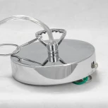 Подвесная люстра Lussole Lgo Idaho LSP-8999 (220V, на цепи, шар, листья, IP21)