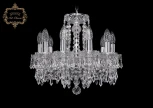 Подвесная люстра Art Classic 11.23 11.23.10.141.Cr.Dr (220V, хрусталь, на цепи, подсвечник, свеча)