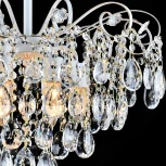 Потолочная люстра хрустальная на штанге Reluce 04055-0.3-06 WH+GOLD PN (220V)