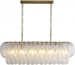 Подвесная люстра каскадная (12034/6PL Brass) Indigo Dalia V000376 (220V, на цепи)