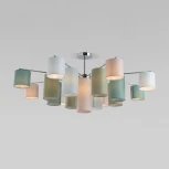 Ппотолочная люстра на штанге Eurosvet Pastel 60152 хром