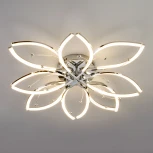 Потолочная люстра Eurosvet Fiona 90092/8 хром