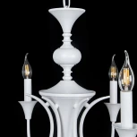 Подвесная люстра Arte Lamp Collinetta A4094LM-6WH (220V, на цепи, подсвечник, свеча)