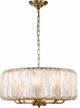 Люстра подвесная Piroet V000052 (12011/8P Brass) (220V, на цепи, круглые)