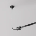 Ввод питания боковой Flarity черный Maytoni Accessories for tracks Flarity TRA154C-SB1-B (24V)