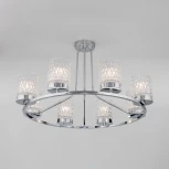 Умная потолочная люстра Eurosvet Calle 60127/8 хром