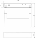 Трековый Wi-Fi светильник магнитный светодиодный Elektrostandard Slim Magnetic 85081/01 (48V, голосовое управление, умный дом - Minimir Home)