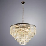 Подвесная люстра Divinare Nova 3001/02 LM-13 (220V, хрусталь, на цепи)