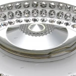 Встраиваемый точечный светильник Lightstar Miriade 011996 (220V, хрусталь)